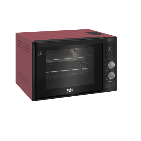 Beko BMF 30 QBK AF 30 lt Bordo Mini Fırın