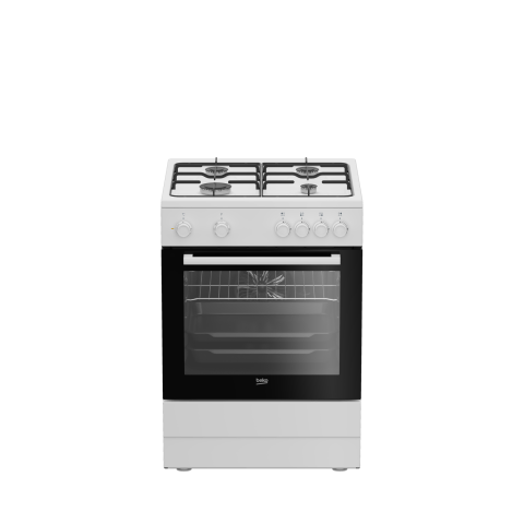 Beko BFE 400-1 B Beyaz Doğalgazlı Ocaklı Fırın