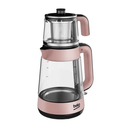 Beko CM 5964 R Floral Rose 1900 W Cam Demlikli Çay Makinesi