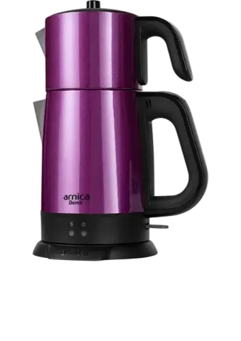 Arnica Demli Mor IH33152 1800 W Çelik Çay Makinesi