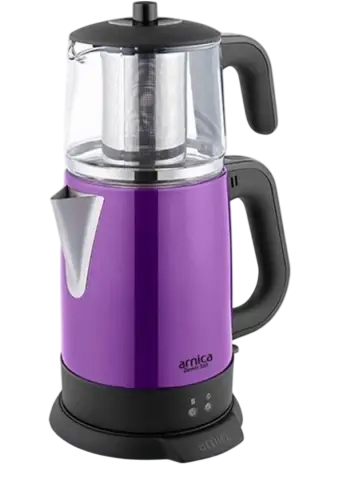 Arnica IH33202 Demli Stil 1800 W Cam Demlikli Çay Makinesi