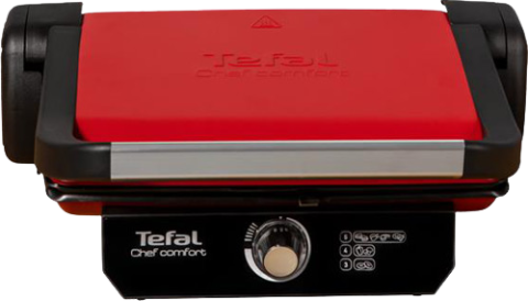 Tefal Chef Comfort Kırmızı 1800 W Tost Makinesi