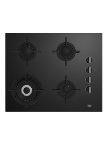 Beko BOCD T 6510 DWS Wok Gözlü Siyah Ankastre Ocak