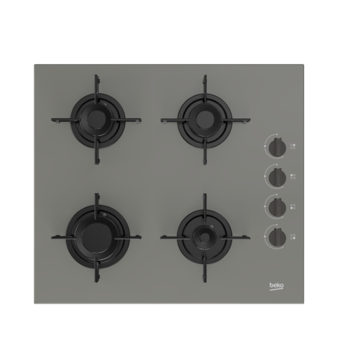 Beko BOCD T 6011 EG Gri Cam Ankastre Ocak